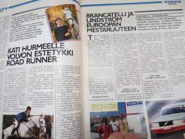 Volvo-Viesti 1985 nr 4 -asiakaslehti / customer magazine