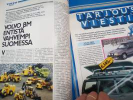 Volvo-Viesti 1985 nr 4 -asiakaslehti / customer magazine