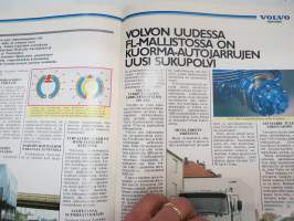 Volvo-Viesti 1985 nr 4 -asiakaslehti / customer magazine
