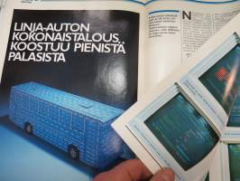 Volvo-Viesti 1985 nr 4 -asiakaslehti / customer magazine