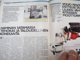 Volvo-Viesti 1985 nr 4 -asiakaslehti / customer magazine