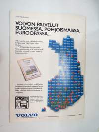 Volvo-Viesti 1985 nr 4 -asiakaslehti / customer magazine