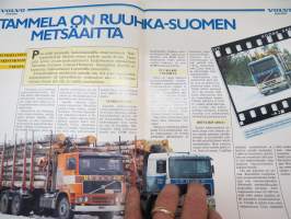 Volvo-Viesti 1985 nr 2 -asiakaslehti / customer magazine