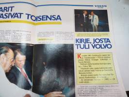 Volvo-Viesti 1985 nr 2 -asiakaslehti / customer magazine