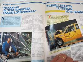 Volvo-Viesti 1985 nr 2 -asiakaslehti / customer magazine