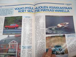 Volvo-Viesti 1985 nr 2 -asiakaslehti / customer magazine