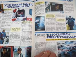 Volvo-Viesti 1985 nr 2 -asiakaslehti / customer magazine