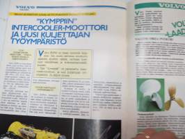 Volvo-Viesti 1985 nr 2 -asiakaslehti / customer magazine