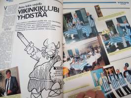 Volvo-Viesti 1986 nr 2 -asiakaslehti / customer magazine