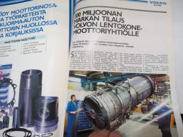 Volvo-Viesti 1986 nr 2 -asiakaslehti / customer magazine