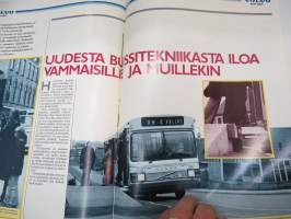 Volvo-Viesti 1986 nr 2 -asiakaslehti / customer magazine