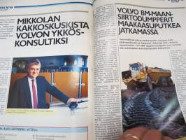 Volvo-Viesti 1986 nr 2 -asiakaslehti / customer magazine