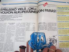 Volvo-Viesti 1986 nr 2 -asiakaslehti / customer magazine