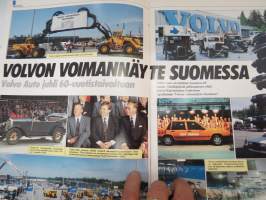 Volvo-Viesti 1988 nr 3 -asiakaslehti / customer magazine