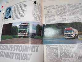 Volvo-Viesti 1988 nr 3 -asiakaslehti / customer magazine