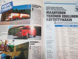 Volvo-Viesti 1988 nr 3 -asiakaslehti / customer magazine