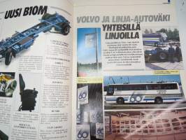 Volvo-Viesti 1988 nr 3 -asiakaslehti / customer magazine