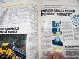 Volvo-Viesti 1988 nr 3 -asiakaslehti / customer magazine