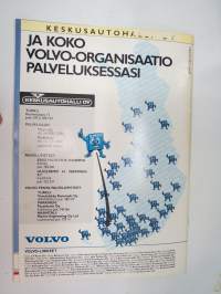 Volvo-Viesti 1988 nr 3 -asiakaslehti / customer magazine