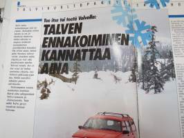 Volvo-Viesti 1989 nr 4 -asiakaslehti / customer magazine