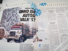Volvo-Viesti 1989 nr 4 -asiakaslehti / customer magazine