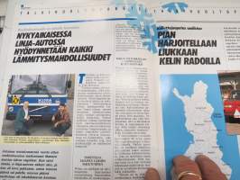 Volvo-Viesti 1989 nr 4 -asiakaslehti / customer magazine