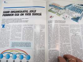 Volvo-Viesti 1989 nr 4 -asiakaslehti / customer magazine