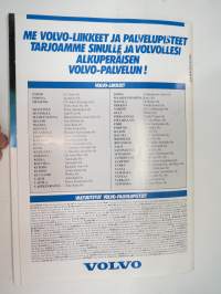 Volvo-Viesti 1989 nr 4 -asiakaslehti / customer magazine