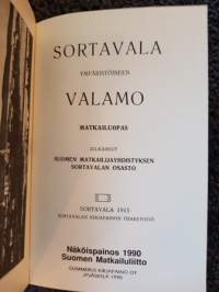 Sortavala ympäristöineen Walamo.  Näköispainos vuodelta 1915