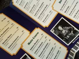 Menu - Happy Jazz Club STORYVILLE