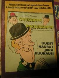 Ohukainen ja Paksukainen ja taas pieleen 1980 nr.2