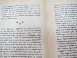 Kortfattade upplysningar om Finlands äldsta tryckeri nuvarande Frenckellska Tryckeri Aktiebolaget, grundlagt 1642, jämte en del orienterande uppgifter om...