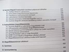 Biograafiliiketoiminnan valtakausi - Toimijuus ja kilpailu suomalaisella elokuva-alalla 1900-1920-luvuilla -väitöskirja