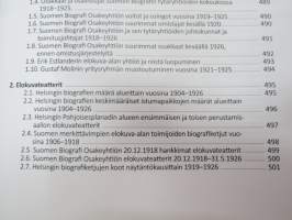 Biograafiliiketoiminnan valtakausi - Toimijuus ja kilpailu suomalaisella elokuva-alalla 1900-1920-luvuilla -väitöskirja