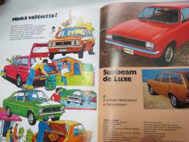 Sunbeam 1975  Life - auringonsäde elämäänne -myyntiesite / brochure