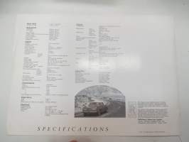 Rolls-Royce Corniche 2D Convertible -myyntiesite / brochure