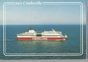 Cinderella  - laivakortti, laivapostikortti kulkematon
