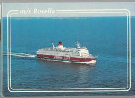 Rosella  - laivakortti, laivapostikortti kulkematon