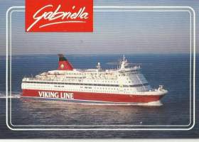 Gabriella  - laivakortti, laivapostikortti kulkematon