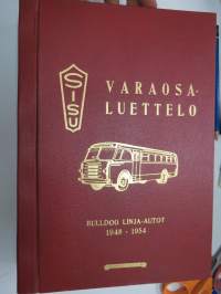 Sisu Bulldog Linja-Autot 1948-1954 varaosaluettelo -parts catalog