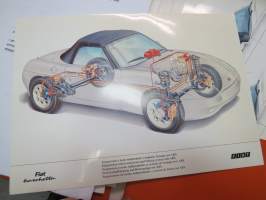 Fiat Barchetta esittely / pressikansio vuodelta 1995