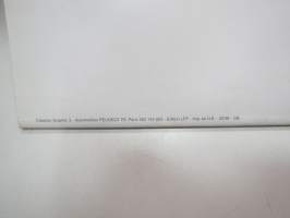 Peugeot 200 1998 -myyntiesite / promootioesite -brochure