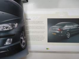 Peugeot 407 2004 promootiokirja / esittelykirja -promotional book
