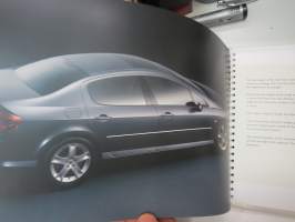 Peugeot 407 2004 promootiokirja / esittelykirja -promotional book