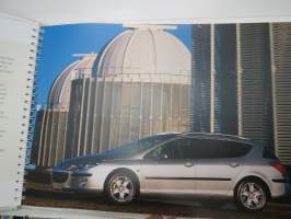 Peugeot 407 2004 promootiokirja / esittelykirja -promotional book