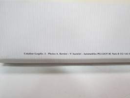 Peugeot 407 2004 promootiokirja / esittelykirja -promotional book