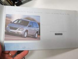 Chrysler Grand Voyager &quot;Stow´n´Go&quot; -pressimateriaalia