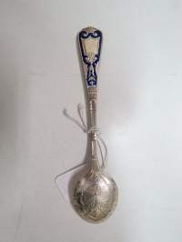 Emalilusikka -spoon