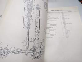 Rover 3 Litre Saloon and Coupé Parts Catalogue -varaosaluettelo