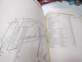 Rover 3 Litre Saloon and Coupé Parts Catalogue -varaosaluettelo
